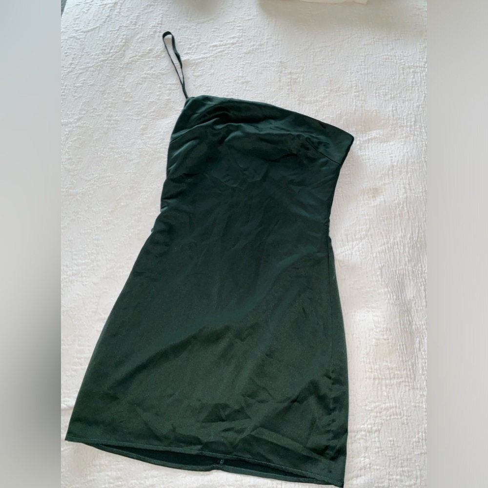 Altar’d State One Should Silk Mini Dress